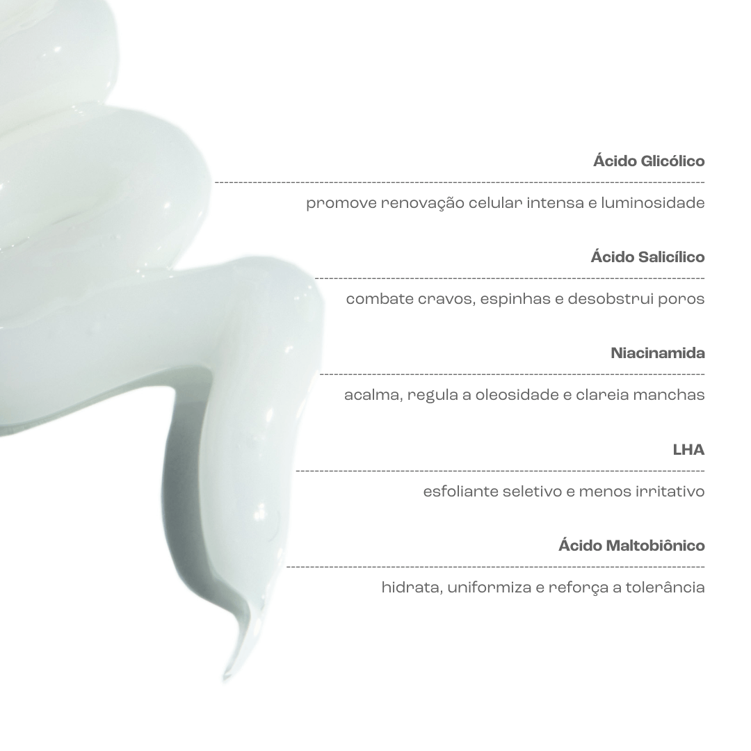 Gel-creme Retexturizador Antioleosidade - Glicointense Peel