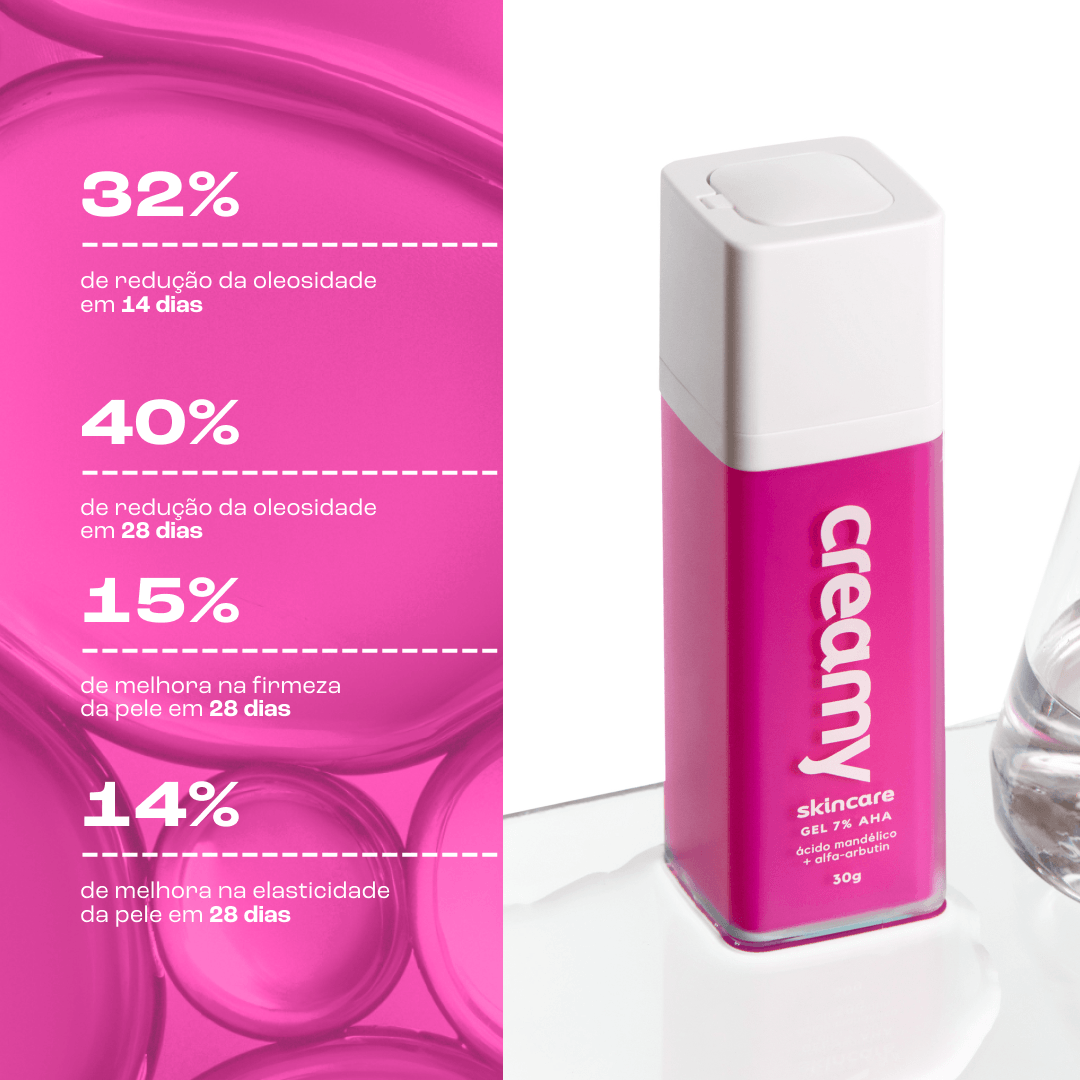 Gel Clareador Antiacne - Ácido Mandélico
